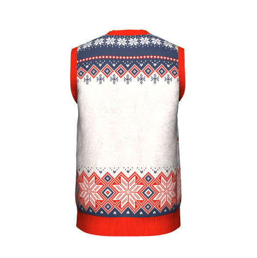 Santas Socks (V Neck Sweater)