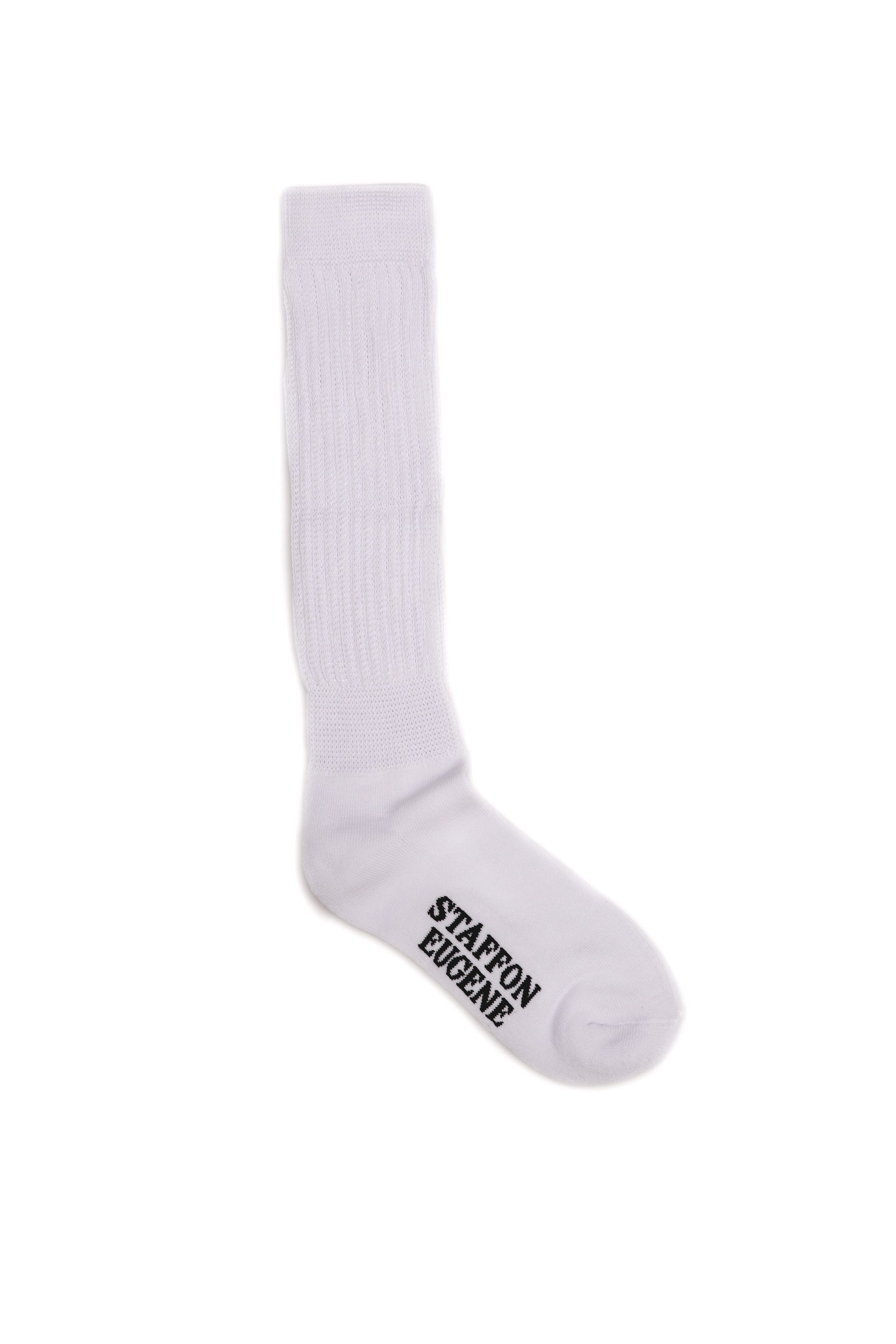 Slouch Sock - Pearl White